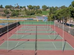 tennis courts